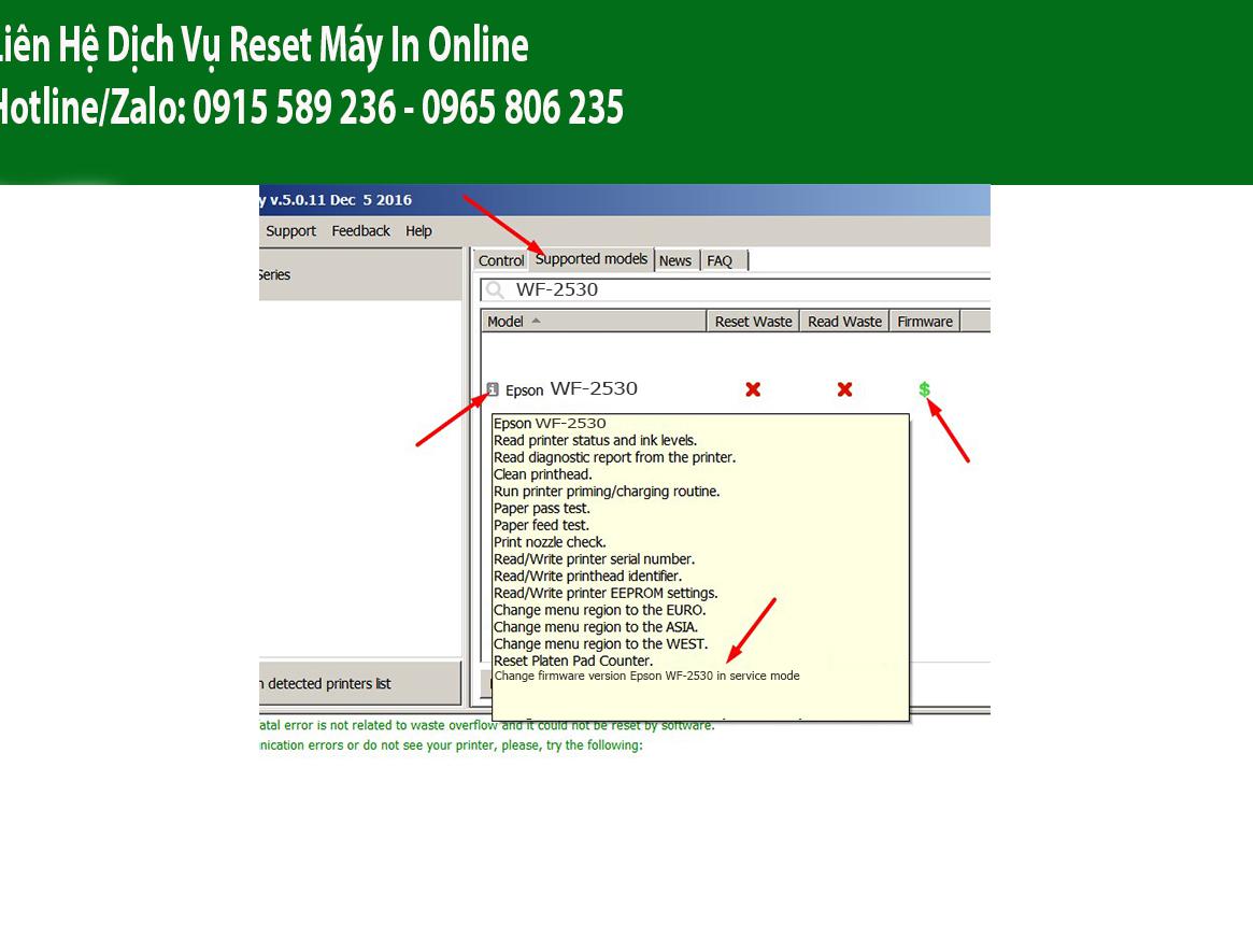 Key Firmware May In Epson WF-2530 Step 1